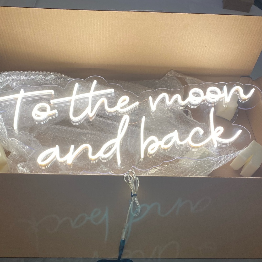 Custom made neon sign. Made in Los Angeles.